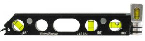 Magnetic Torpedo Level with Z axis bubble detached