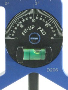 Dial Level Closeup for Fit Up Pro Center Finder