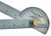 Dial on Small Stainless Steel Protractor by Mathey Dearman